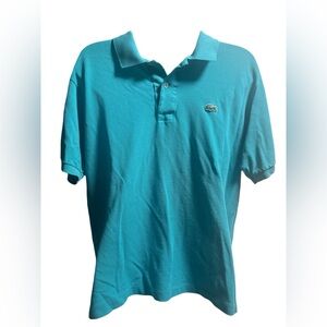 Lacoste Men's Blue Short Sleeve Polo Shirt